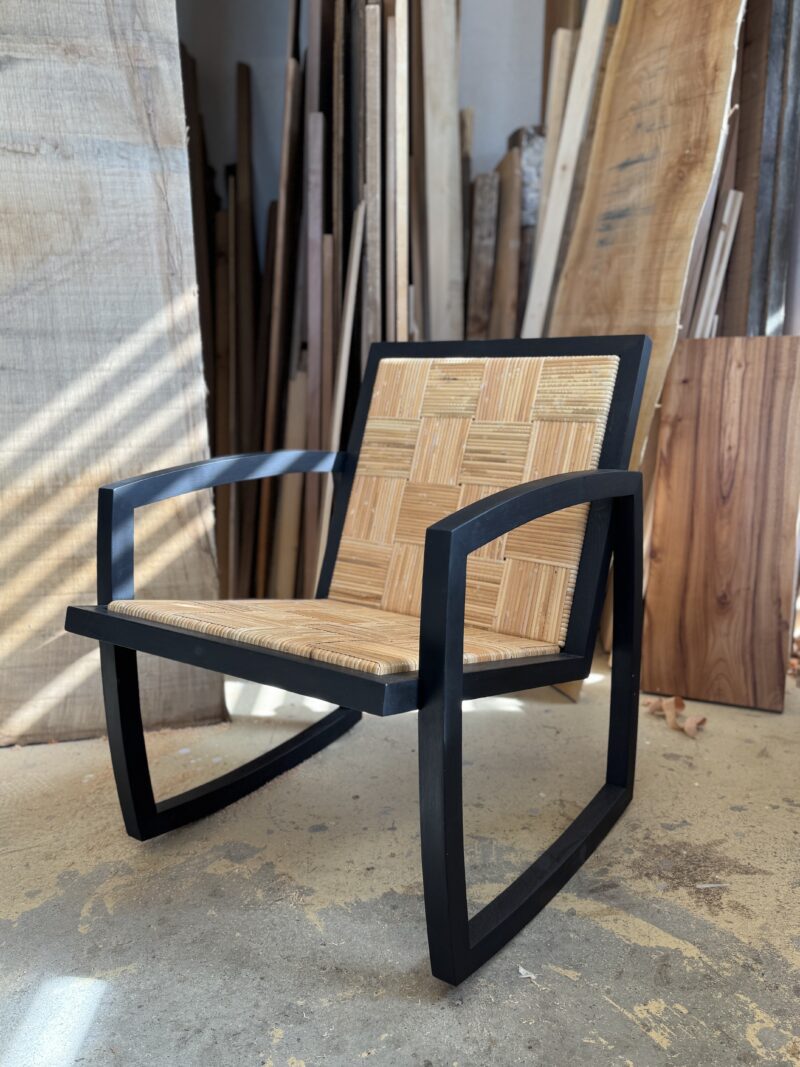 Chaise à bascule Live Slowly <br>Chêne noir intense</br> – Image 8
