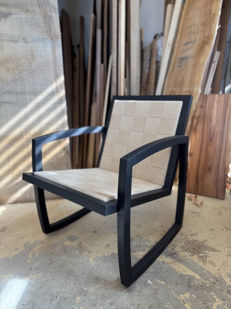Chaise à bascule Live Slowly <br>Chêne noir intense</br> – Image 3