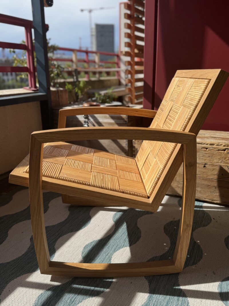 Chaise à bascule Live Slowly <br>Chêne naturel</br> – Image 4