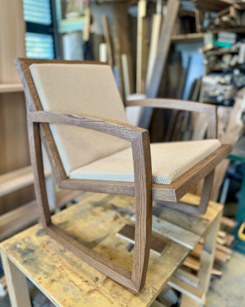 Chaise à bascule Live Slowly <br>Chêne brun</br>