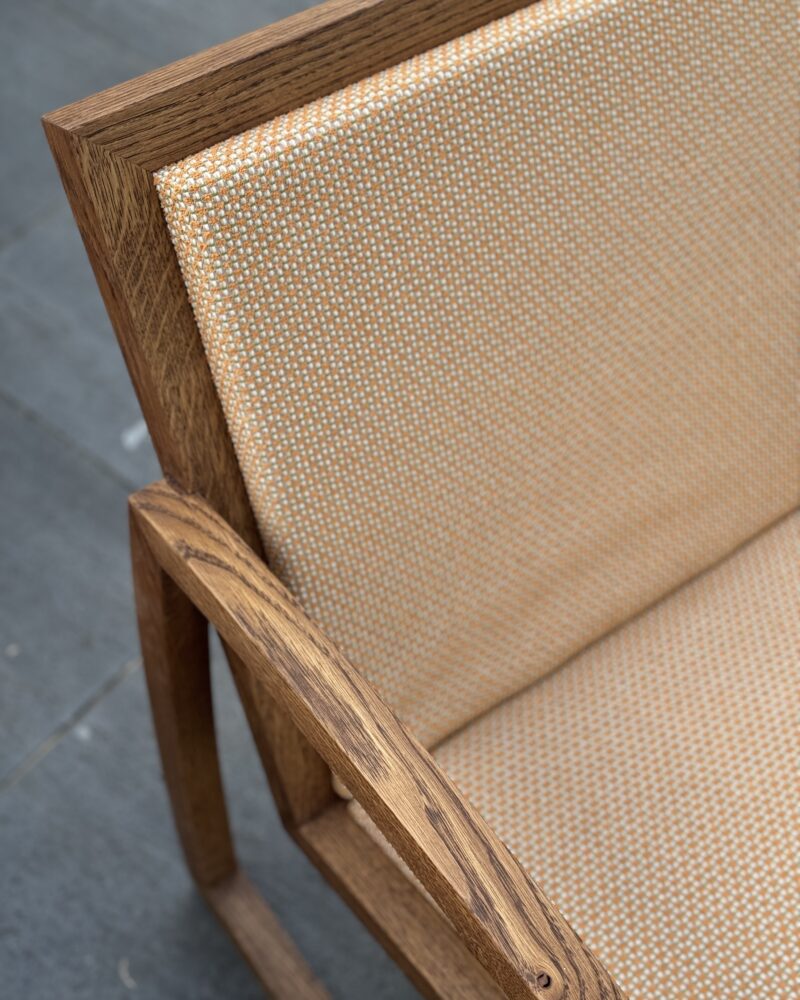 Chaise à bascule Live Slowly <br>Chêne brun</br>