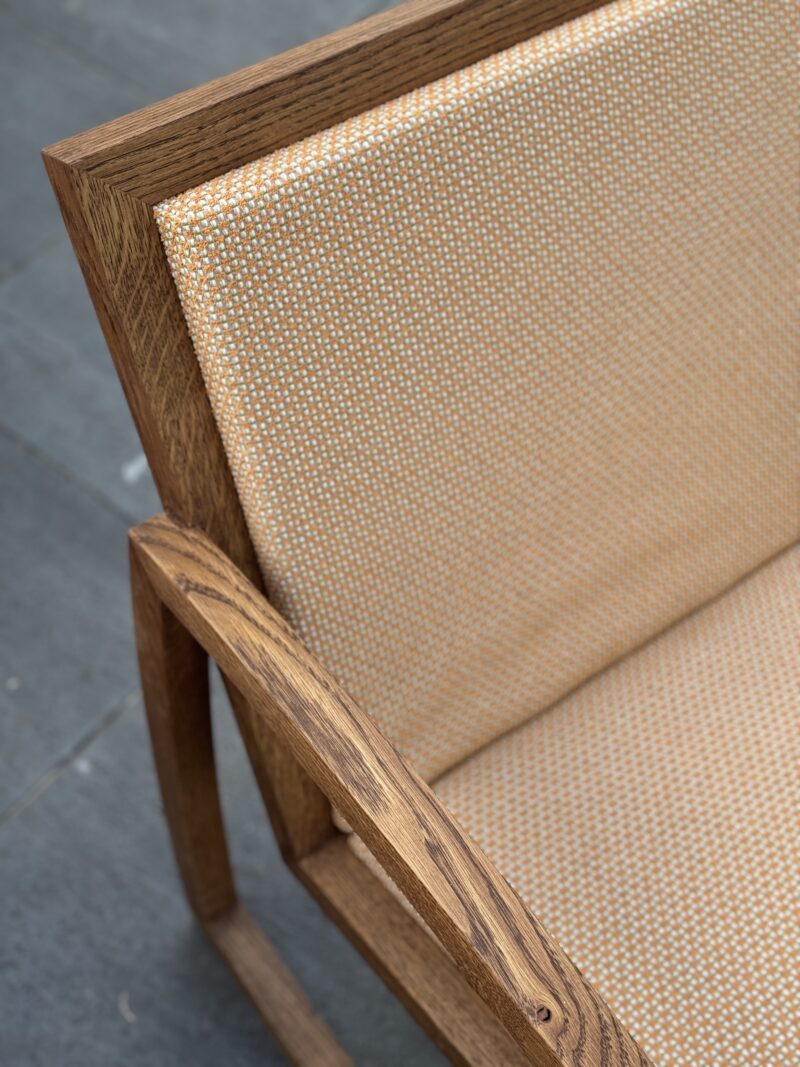 Chaise à bascule Live Slowly <br>Chêne brun</br> – Image 2
