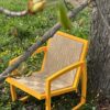 Live Slowly - Chaise à bascule en hêtre jaune – Image 5