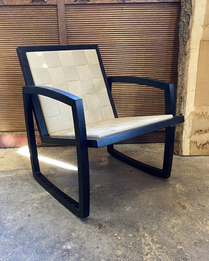 Chaise à bascule Live Slowly <br>Chêne noir intense</br>