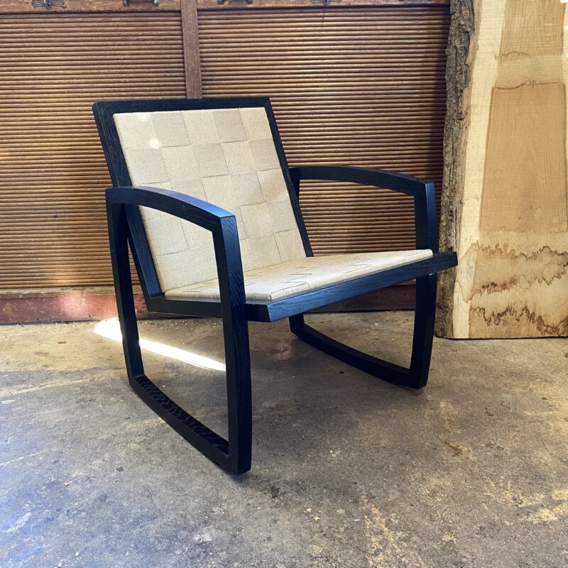 Chaise à bascule Live Slowly <br>Chêne noir intense</br>