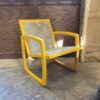 Live Slowly - Chaise à bascule en hêtre jaune – Image 3
