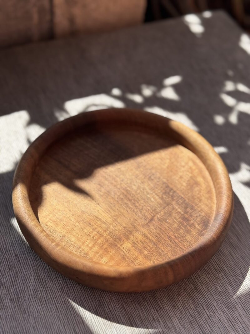 Assiette en noyer – Image 3