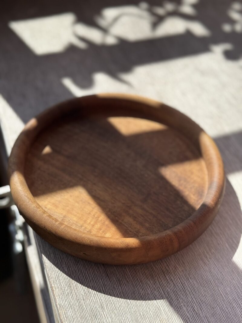 Assiette en noyer – Image 2