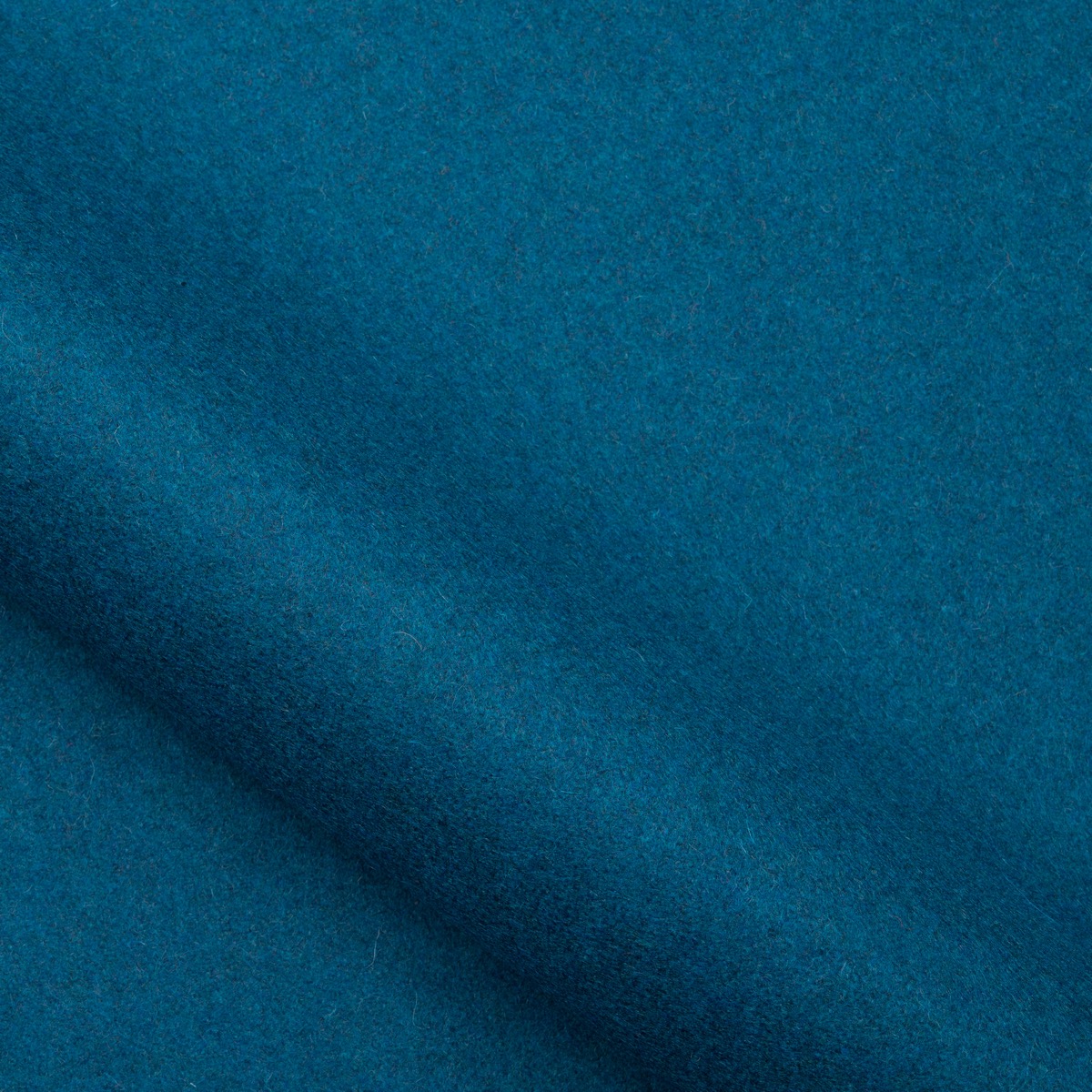 Live Slowly - Chaise à bascule en chêne - Laine Bleu – Image 9