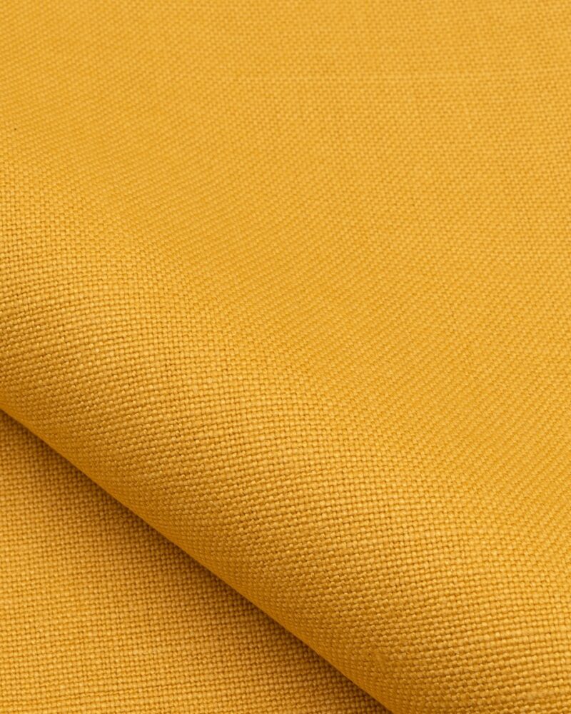 Live Slowly – Chaise à bascule en chêne – Lin Jaune