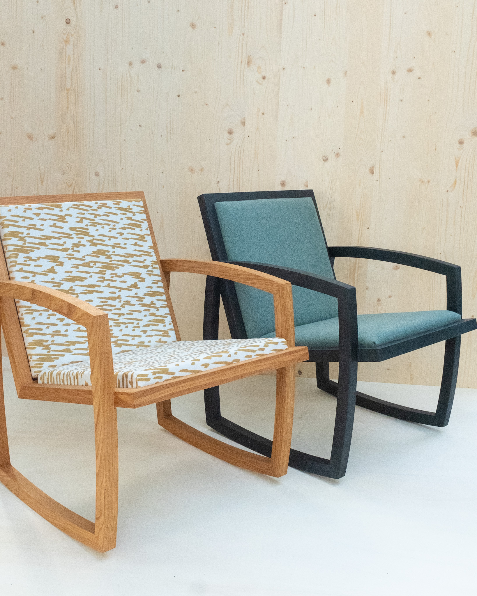 Live Slowly - Chaise à bascule en chêne - Nathalie Chapuis Design – Image 5